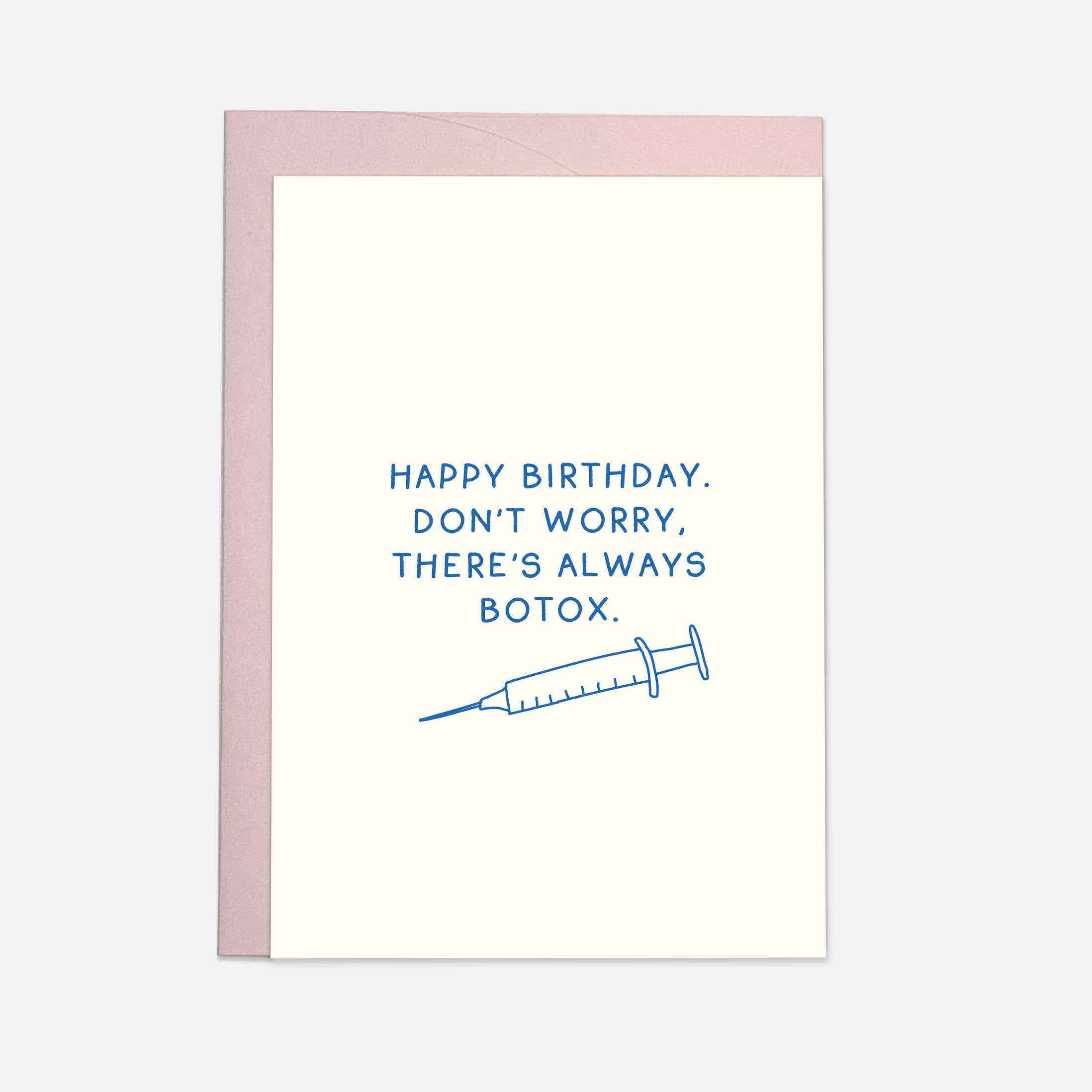 Kaart Blanche - Wholesale Birthday Card - Always botox 2024 - greeting card