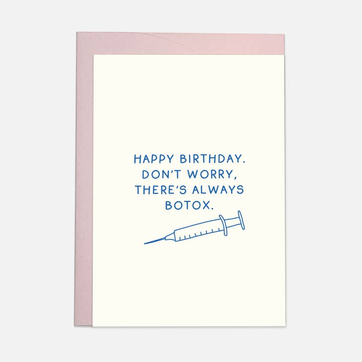 Kaart Blanche - Wholesale Birthday Card - Always botox 2024 - greeting card0
