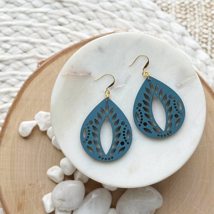 Wicket Goods - Wholesale Dangle Earrings - Plume | Stormglass