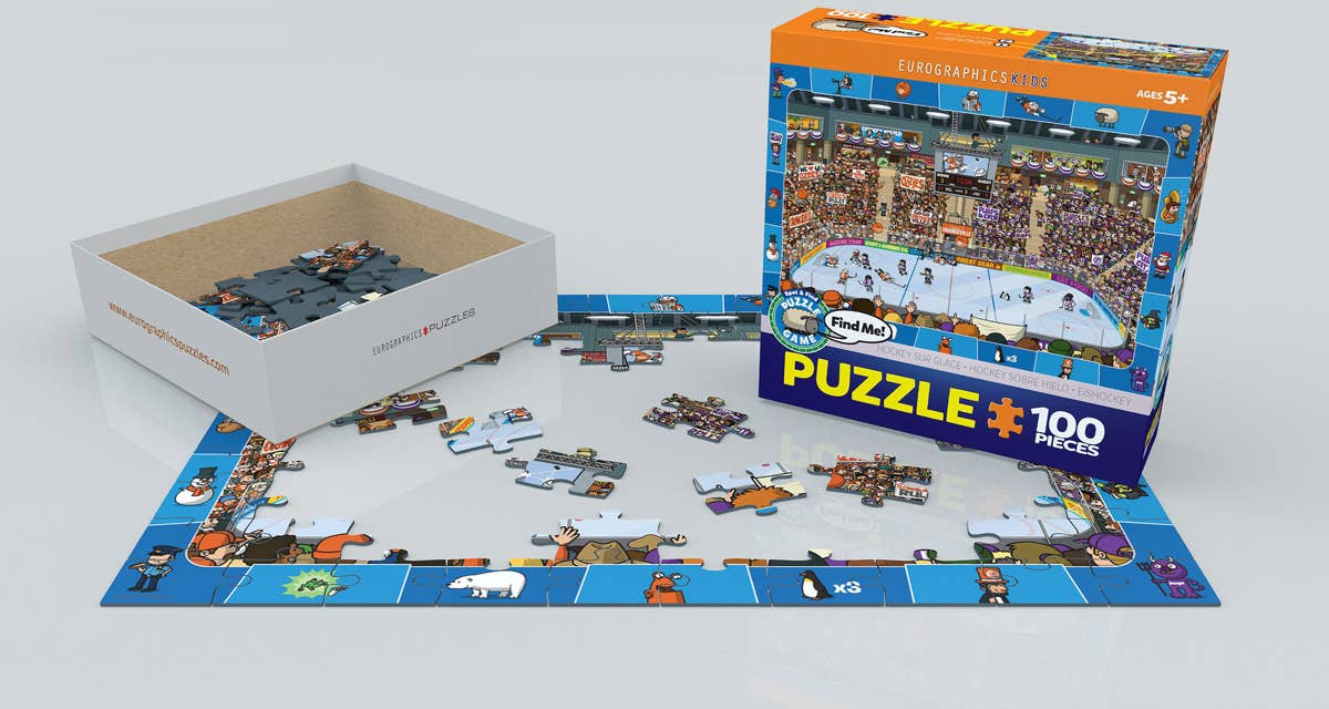 Eurographics Puzzles USA - Wholesale Puzzle - Kids - Hockey2