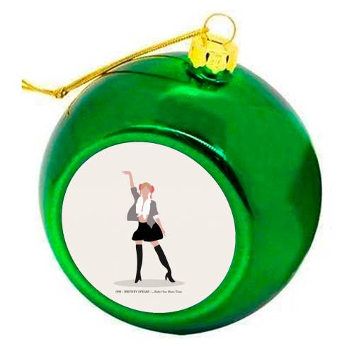 ART WOW – Großhandel Verzierung – Christbaumkugeln Britney Spears Time F