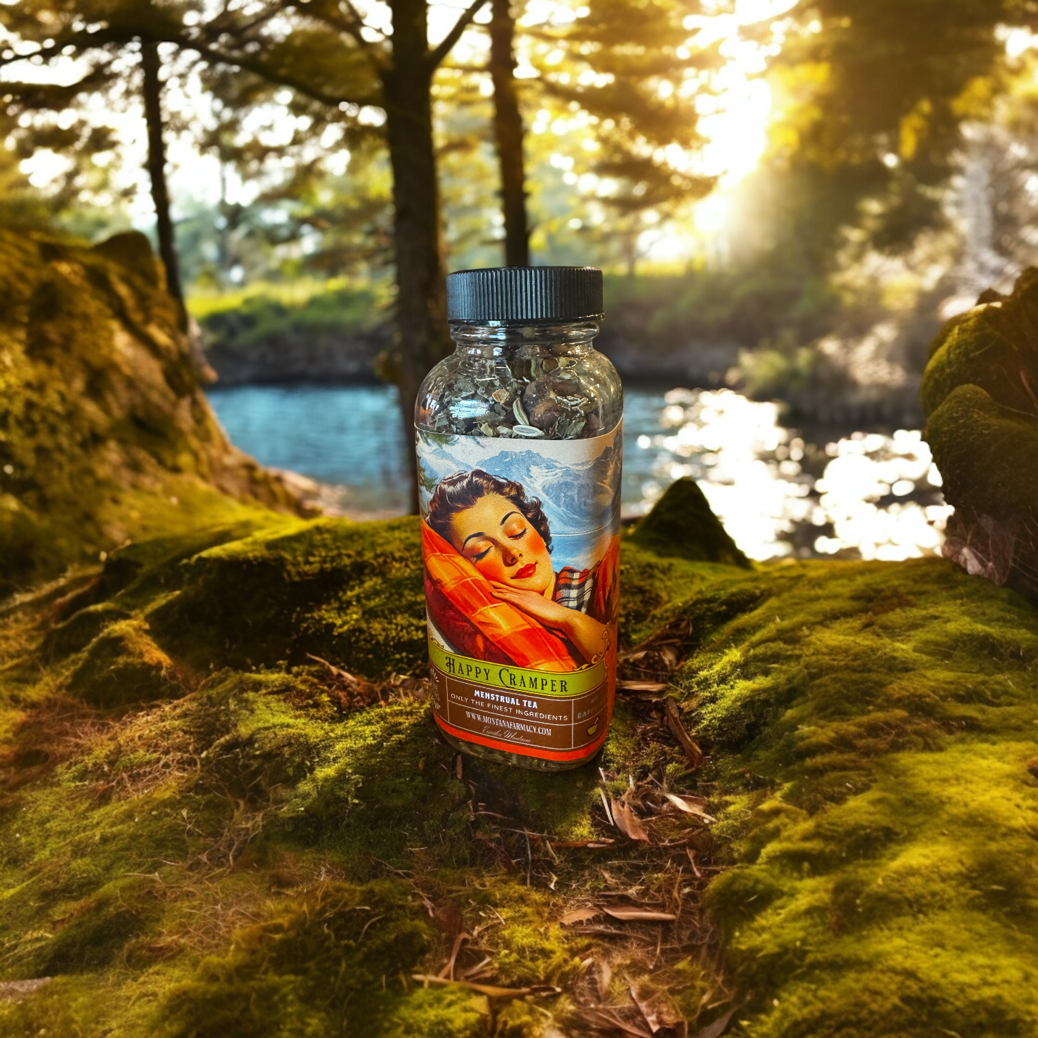 Montana Farmacy - Wholesale Health/Detox Tea -  Happy Cramper yucky  Cramps & more Support Tea Herbal 3