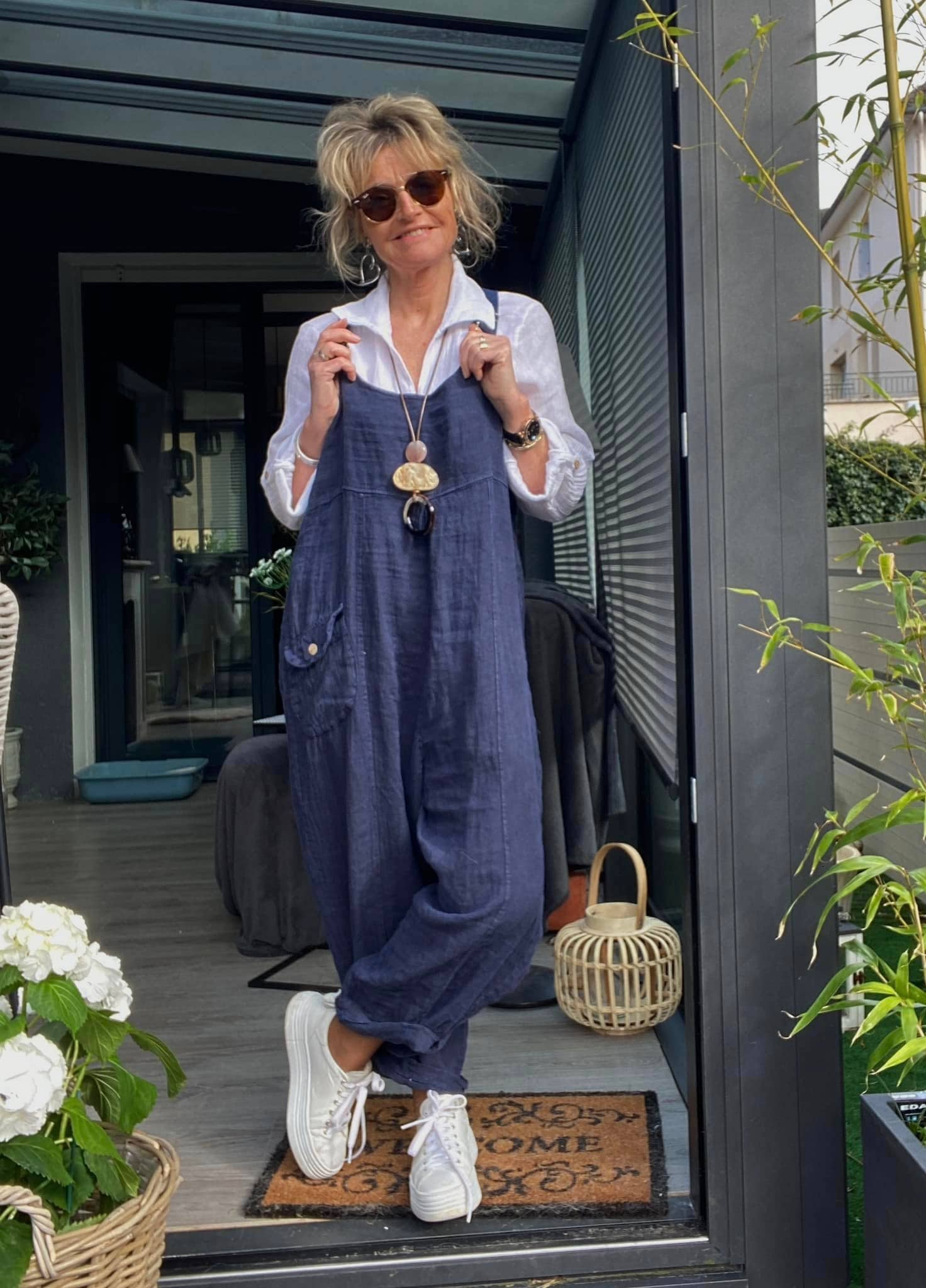 LINEN & COTTON HOUSE - Wholesale Overalls – Women's - 05400 OVERALLS IN LINEN16