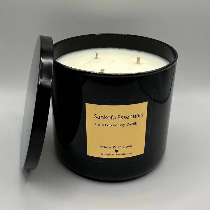 3 Wick Candle for wholesale by Sankofa Essentials