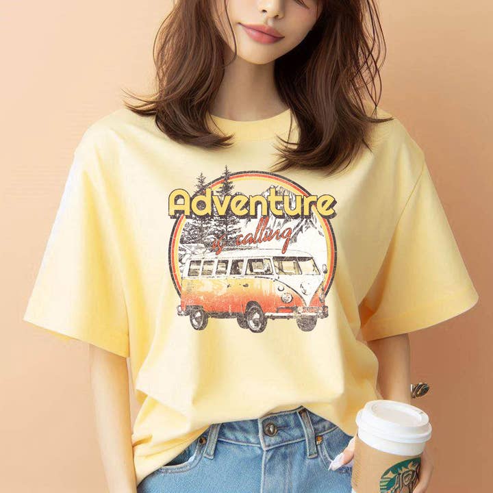 Adventure is Calling Camper Van for wholesale by Achitopia