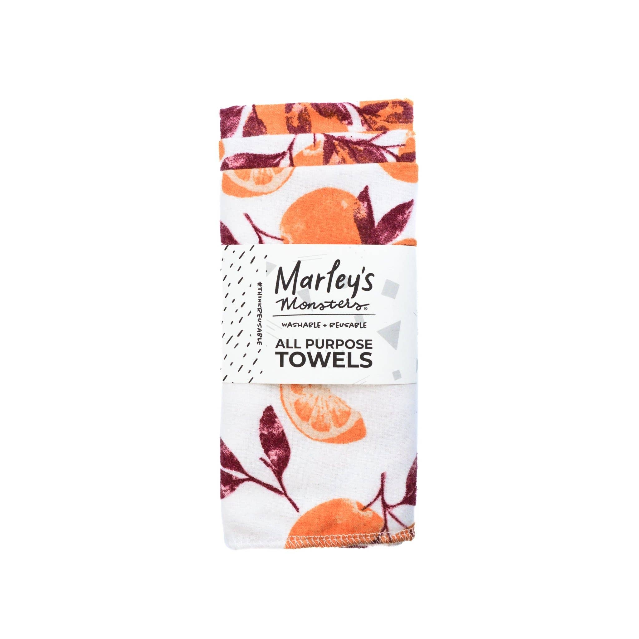 Marley's Monsters - Wholesale Cleaning Cloth - All-Purpose Towels: Prints - 3 Count Sets - Case of 62