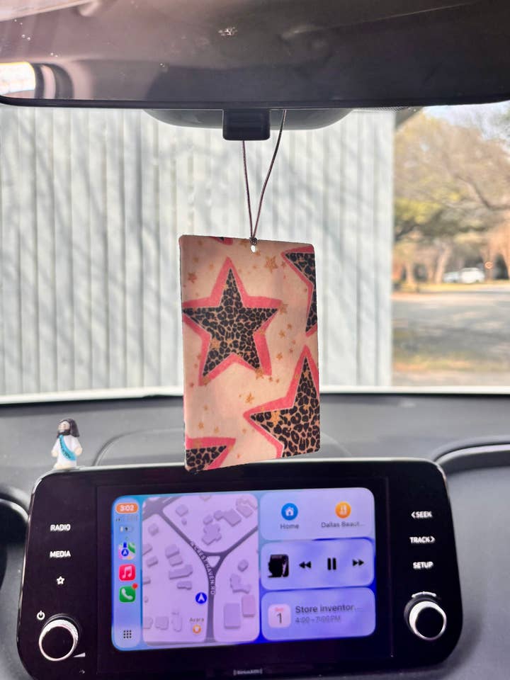 Stars Trendy Filtdoft Boutique Bilparfym för wholesale av Bizzz Designs