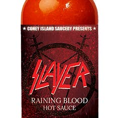 Coney Island Saucery – wholesale Stark sås – Slayer - Raining Blood Hot Sauce 148ml