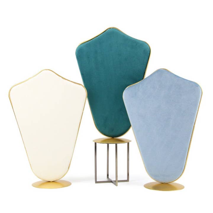 Zakka – Suporte de joias e exposição por atacado – Expositor Reversível Acolchoado em Veludo de Inspiração Vintage de Alta Gama2