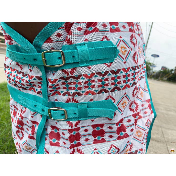 HILASON - Wholesale Horseback Riding Gear - 66 In - 84 In Hilason H. Fly Sheet Uv Protect Mesh Bug Mosquito Summer3