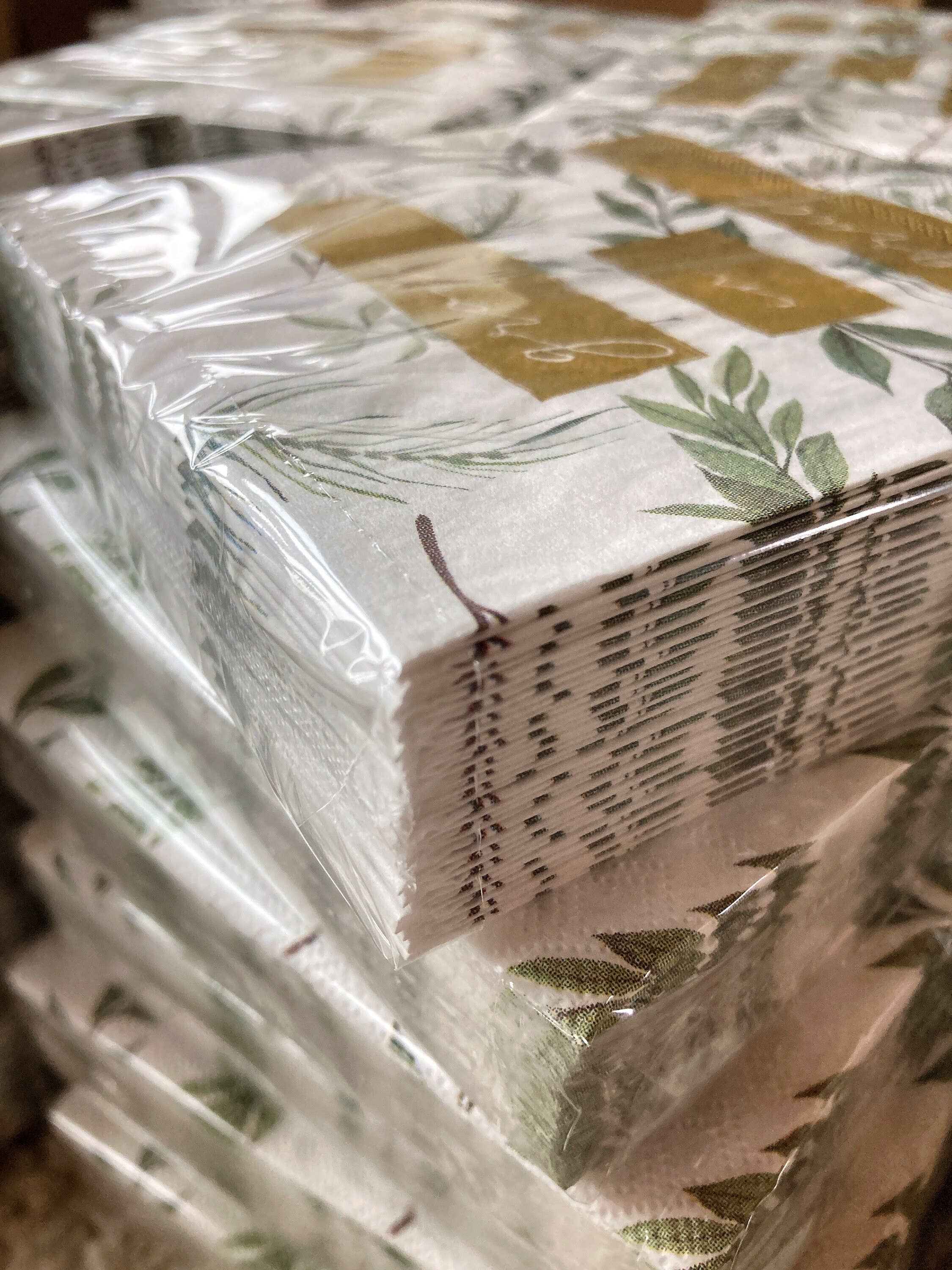 Pearls of Parchment - Wholesale Disposable Napkin - Grow In Grace Paper Napkins | 16 ct Scripture Napkins2