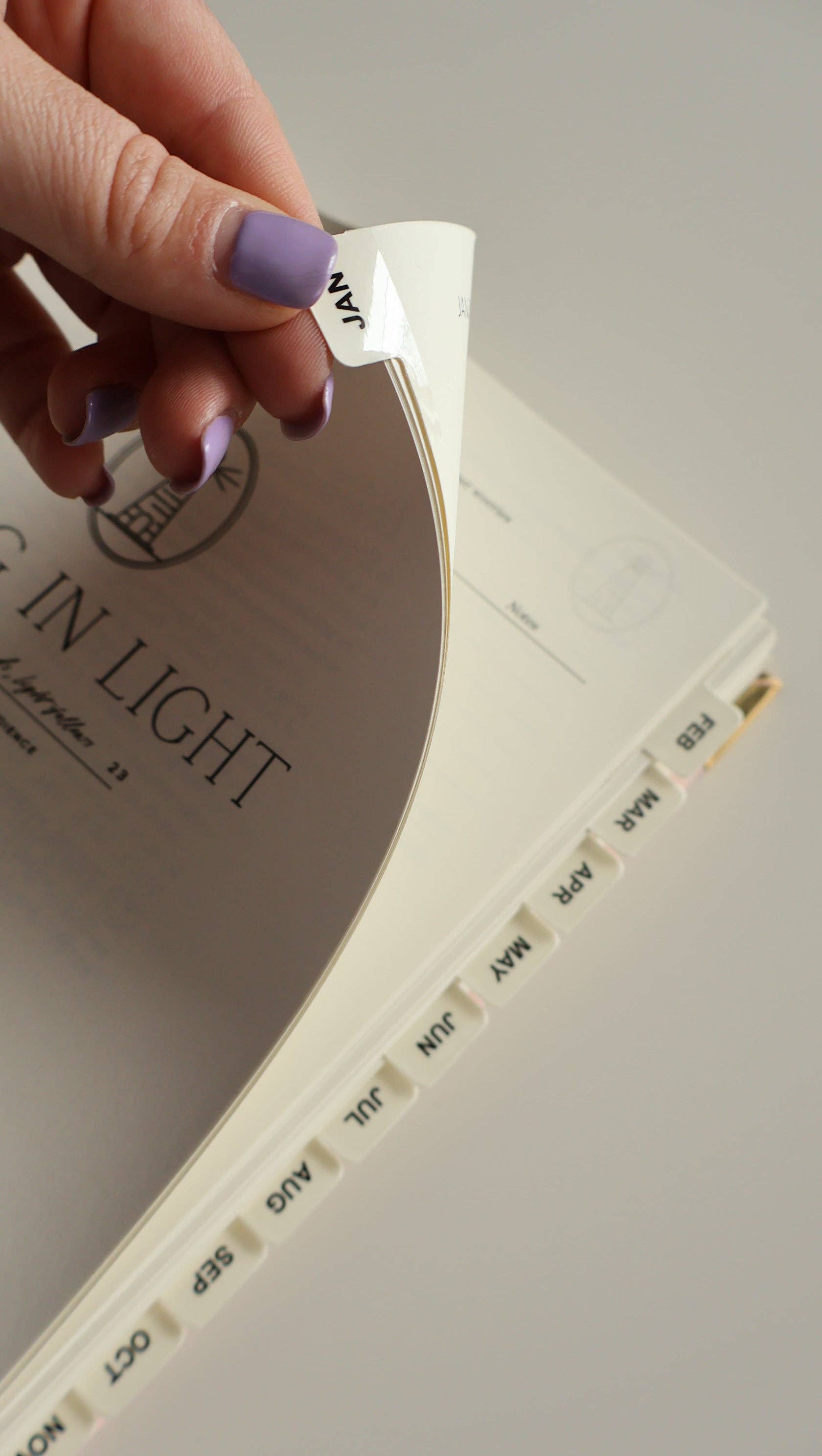 Living In Light - Venta al por mayor Agendas - Planificador Espiral de Cuero Premium - Planificador Cristiano Moderno Sin Fechar con Estudio Bíblico, Establecimiento de Metas, Solicitudes de Oración, Rastreador de Presupuesto Financiero y Más | Cuero Menta y Rosa Rubor con Espiral Dorada14