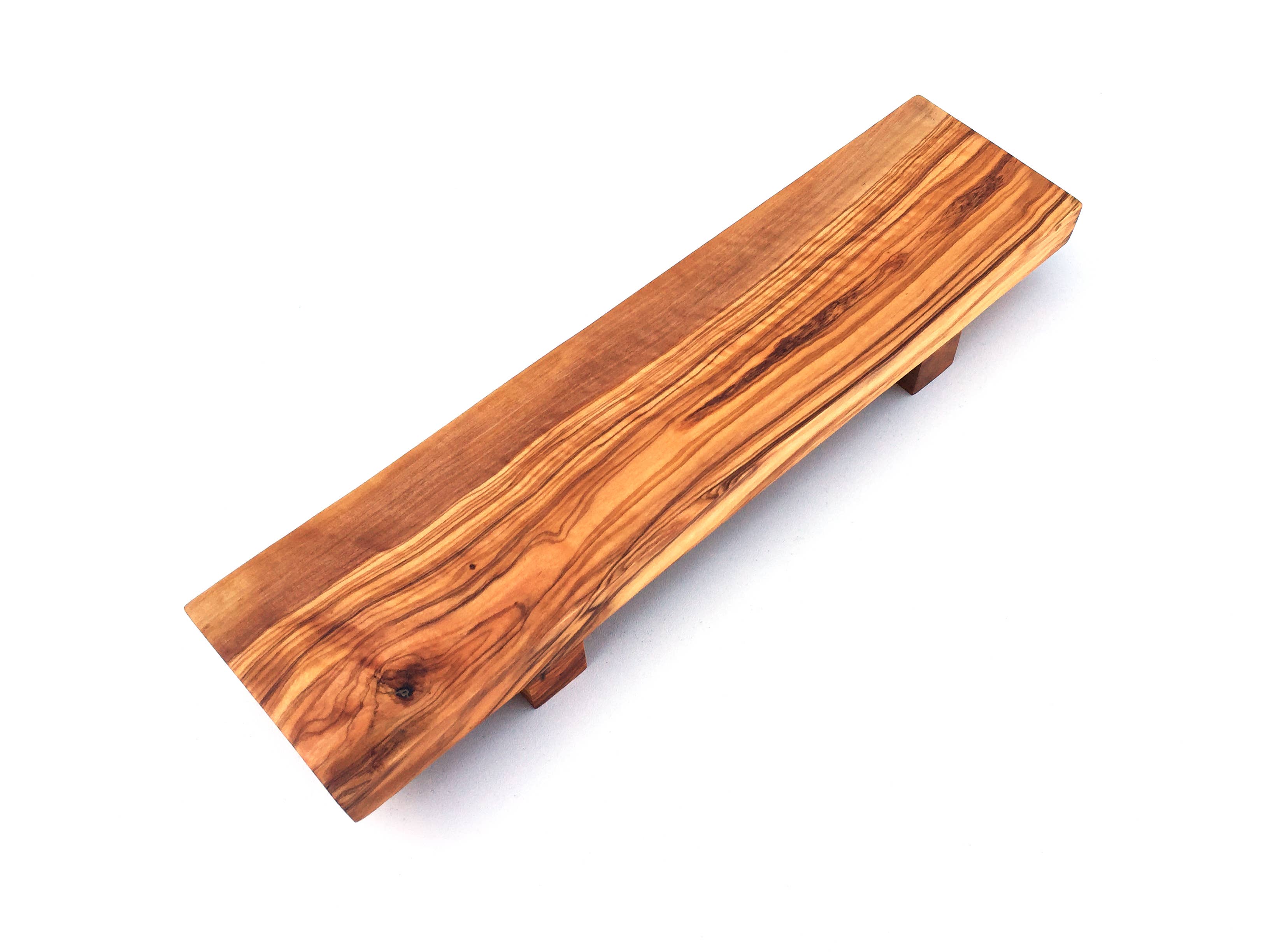 medina mood - Vente Plateaux de service - Planche à sushi en bois d’olivier faite à la main3