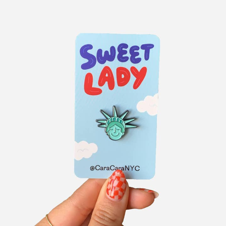 Pino Esmalte Sweet Lady Liberty 1" por atacado de CaraCaraNYC