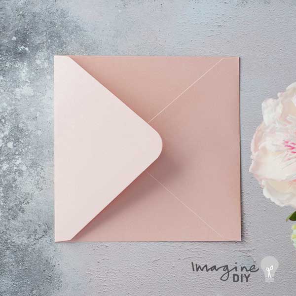 Imaginediy – wholesale Envelopes – Blush Pink Envelope - 16cm1