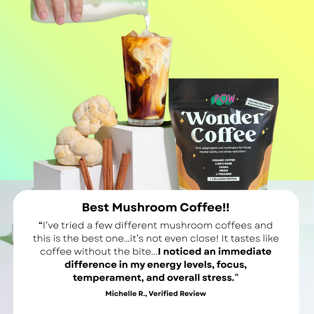 Pow - Wholesale Instant Coffee/Espresso - Wonder Coffee – Functional Mushroom Coffee with Adaptogens9