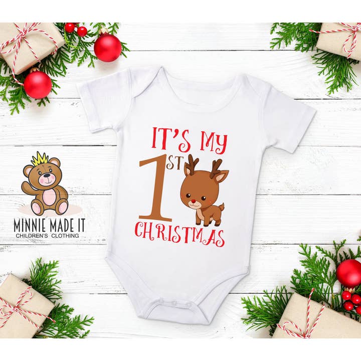 It's My First Christmas for wholesale by Minnie Made It