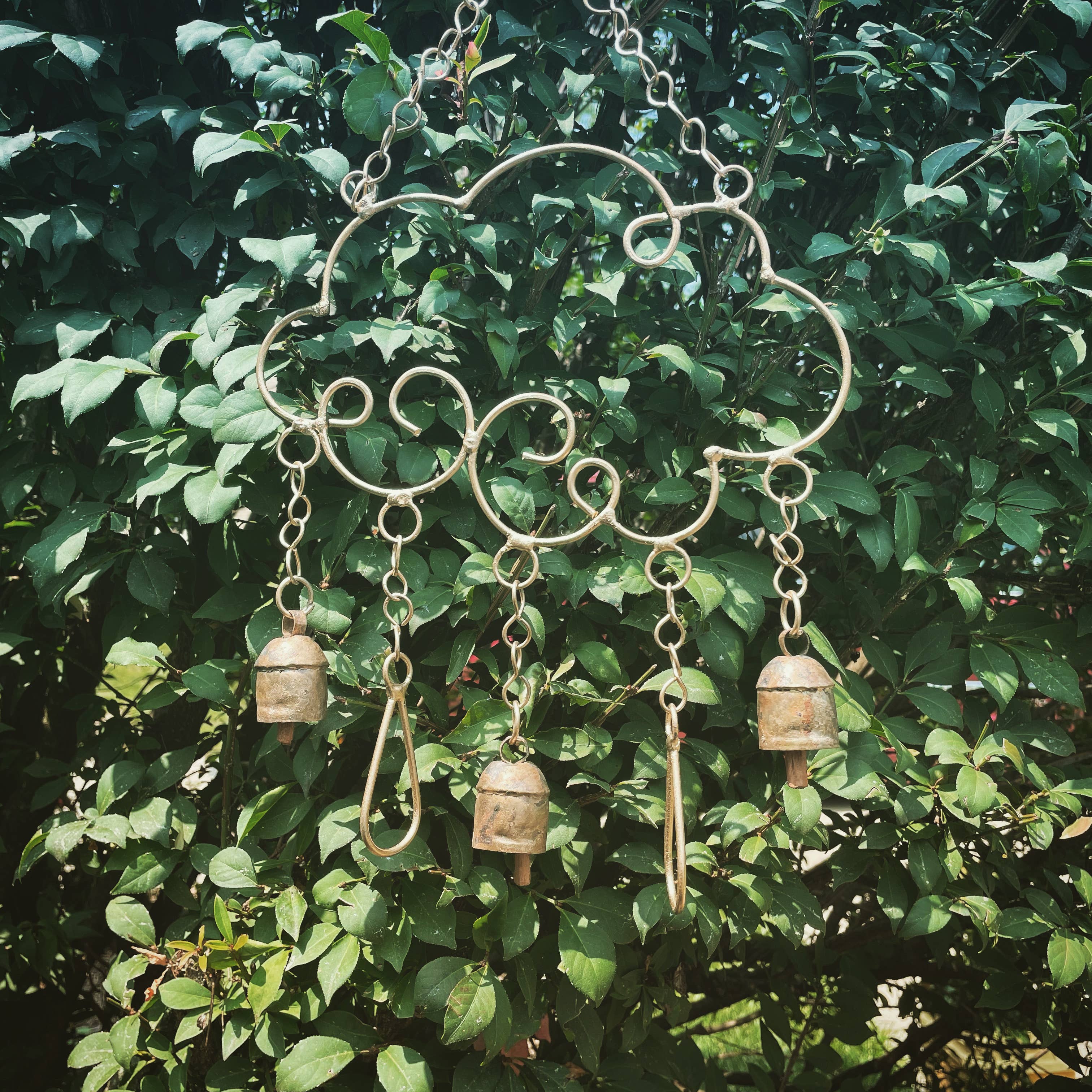 Mira Fair Trade - Wholesale Wind Chime - Rain Cloud Chime2