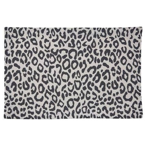 Split P - Wholesale Placemat - Safari Leopard Printed Placemat - Black2