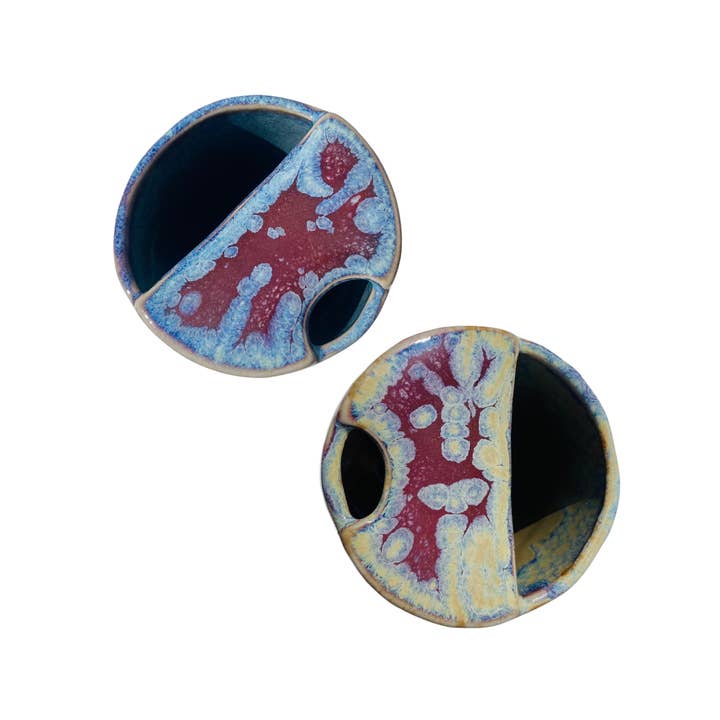 Bay Pottery - Wholesale Insulated mug/tumbler - Travel Tumbler 16 oz - Stoneware Pottery4