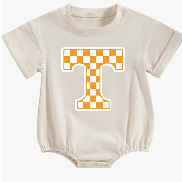 The BIG T Football Short Sleeve Crewneck Bubble for wholesale by ntrl co.