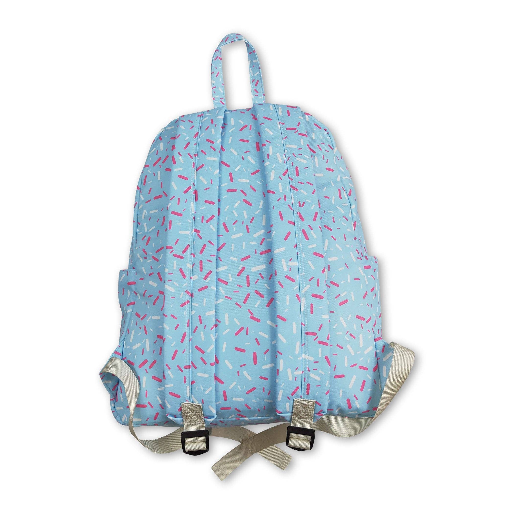 Yawoo Garments - Wholesale Backpack - Kids - Light blue ice cream sprinkle kids backpack2