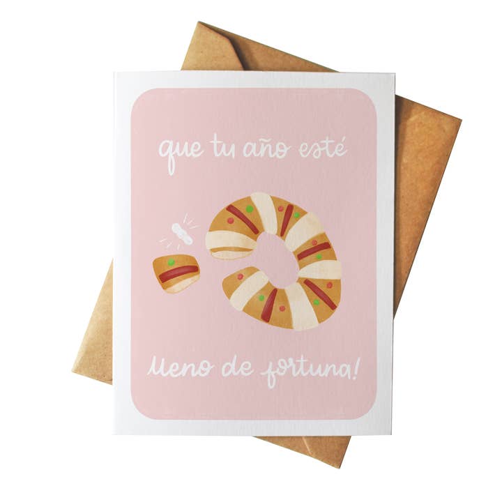 Mazapan Paper Co. - Wholesale Everyday Greeting Card - Año Lleno de Fortuna