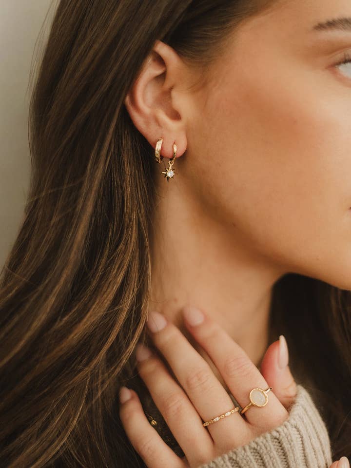 Gaïa Earrings - Vermeil for wholesale by Boutique Soha