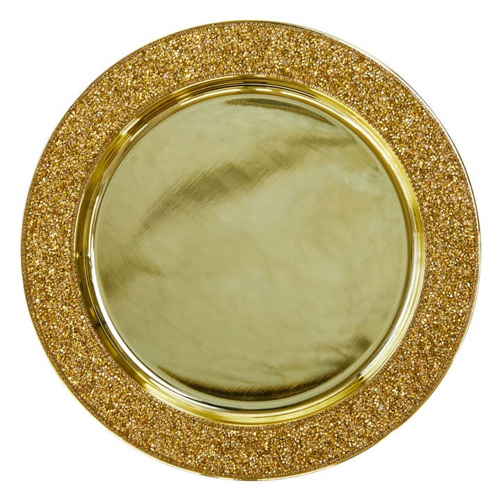 Sparkles Home - Wholesale Charger Plate - Luminous Rhinestone Charger Plate