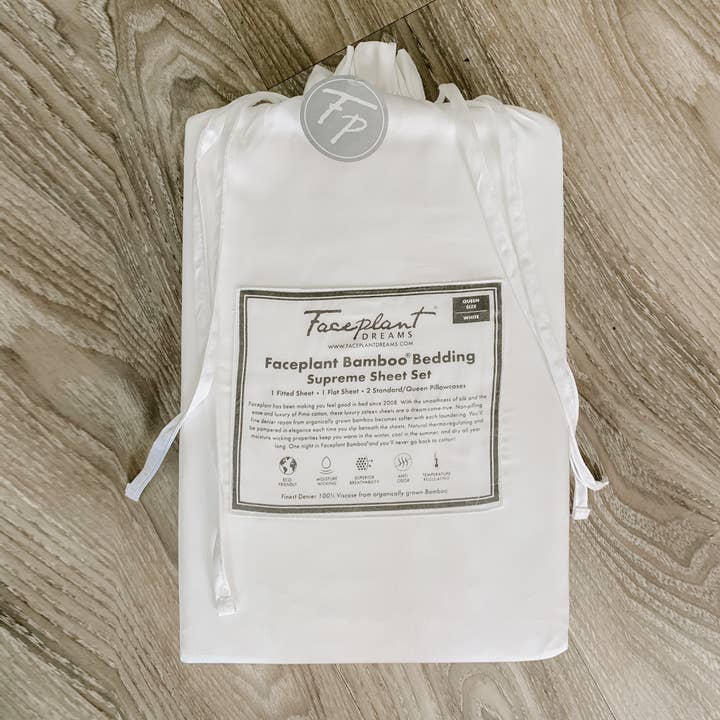 Faceplant Dreams - Wholesale Sheet Set - Faceplant Bamboo® Supreme Sheet Set