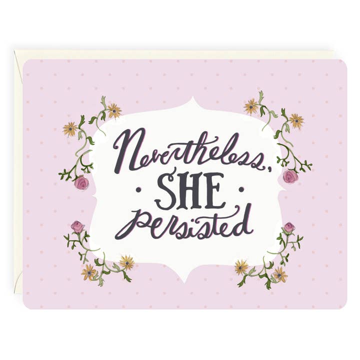 Trotzdem She Greeting - Karten für Frauen für den Großhandel von H.macdo Paper Co.