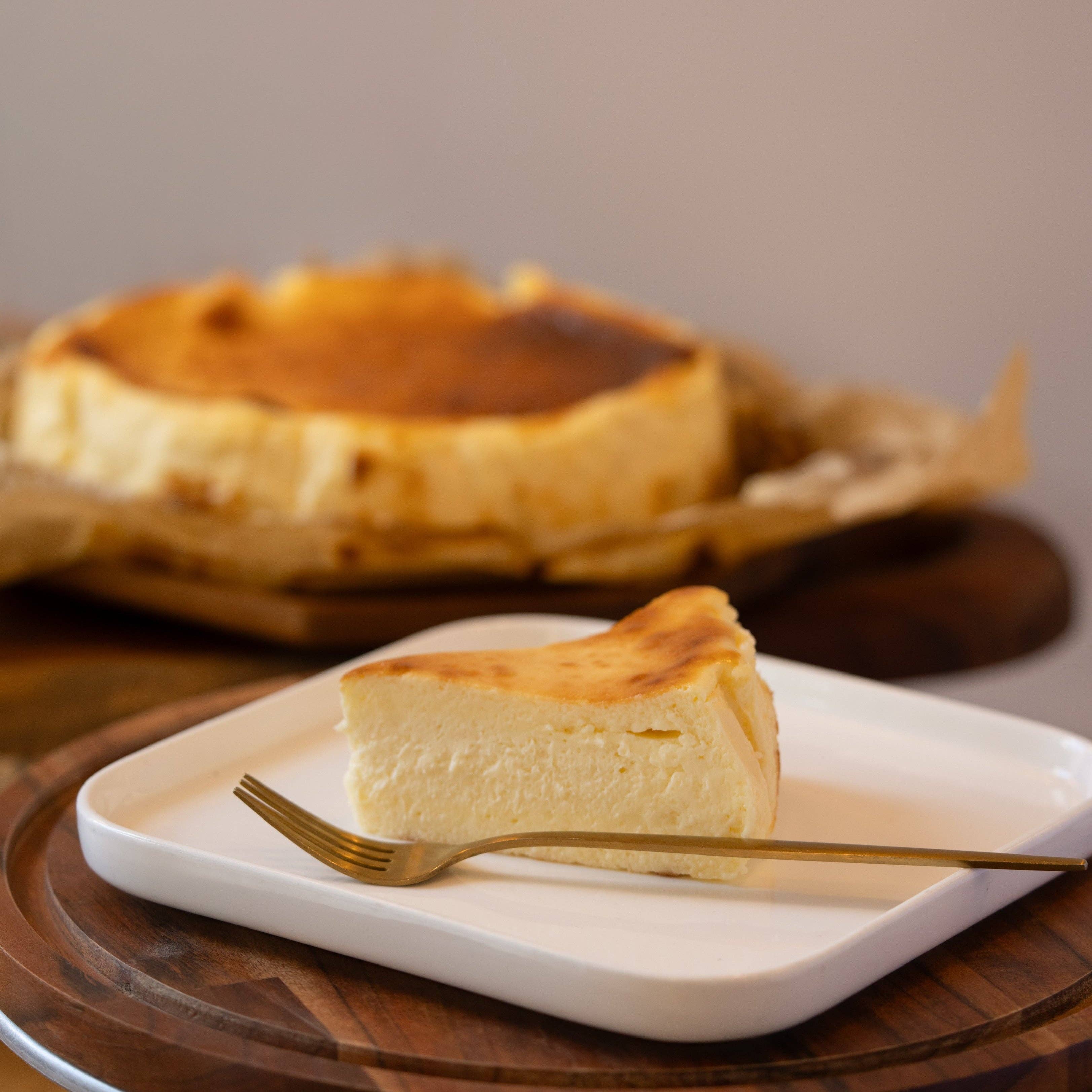 Ember Bakery - Wholesale Cake - Classic Basque Cheesecake4