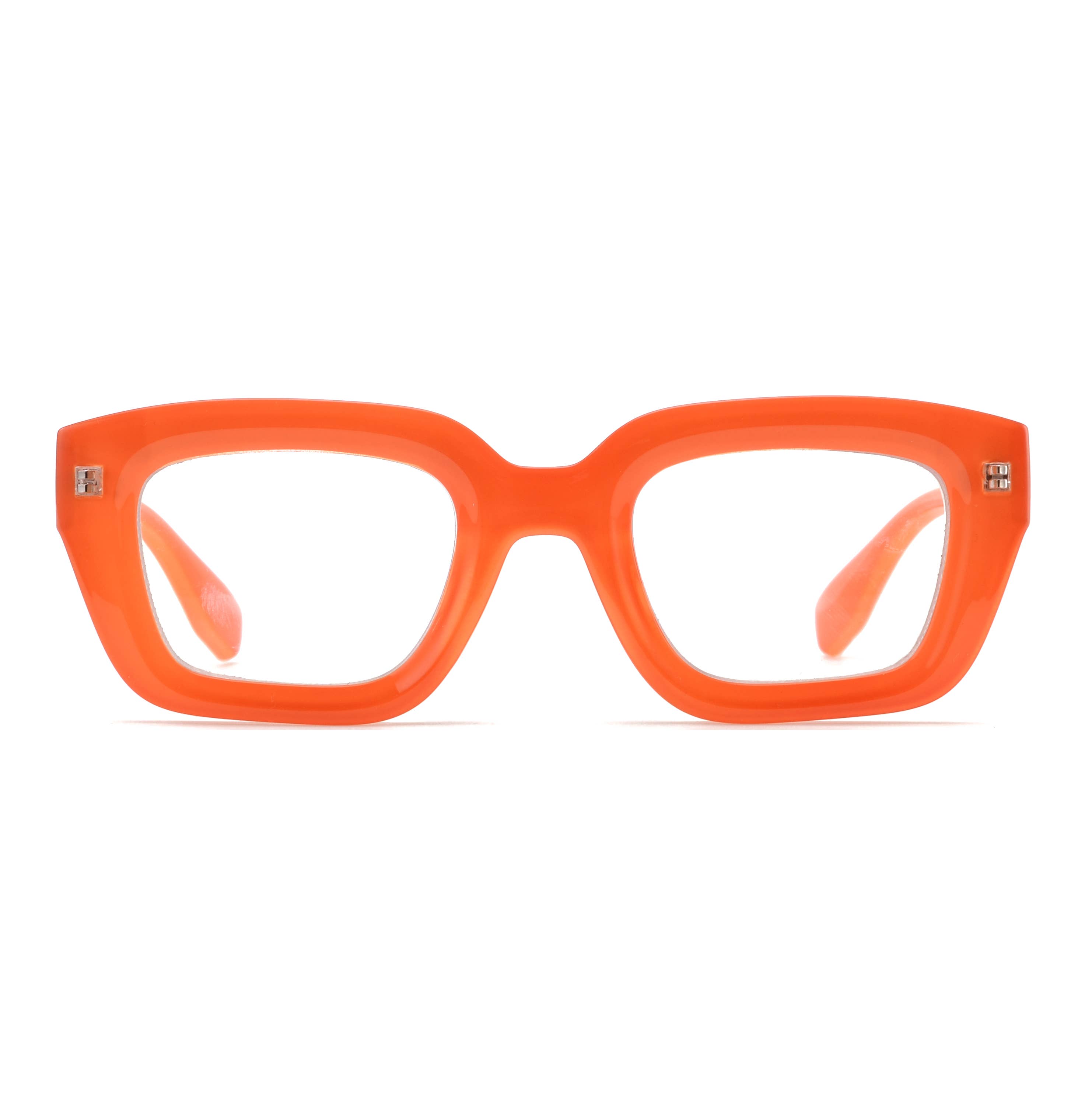 Ryan Simkhai Eyeshop - Wholesale Eyeglasses - Unisex - OWEN | Transparent Orange | Blue Light1