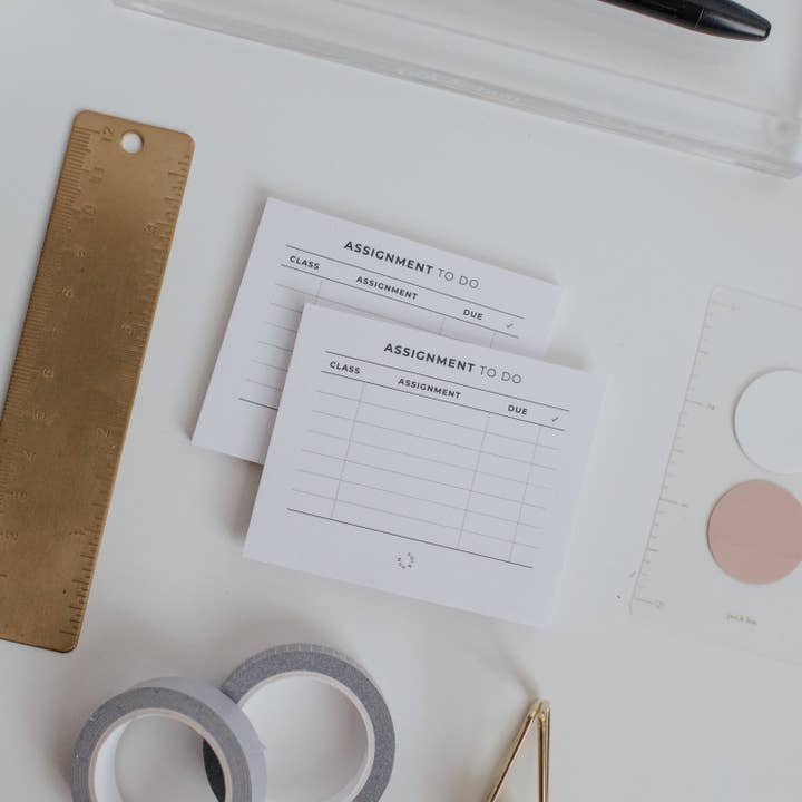 Assignment Sticky Note - 2 Pack for wholesale by Poi & Hun