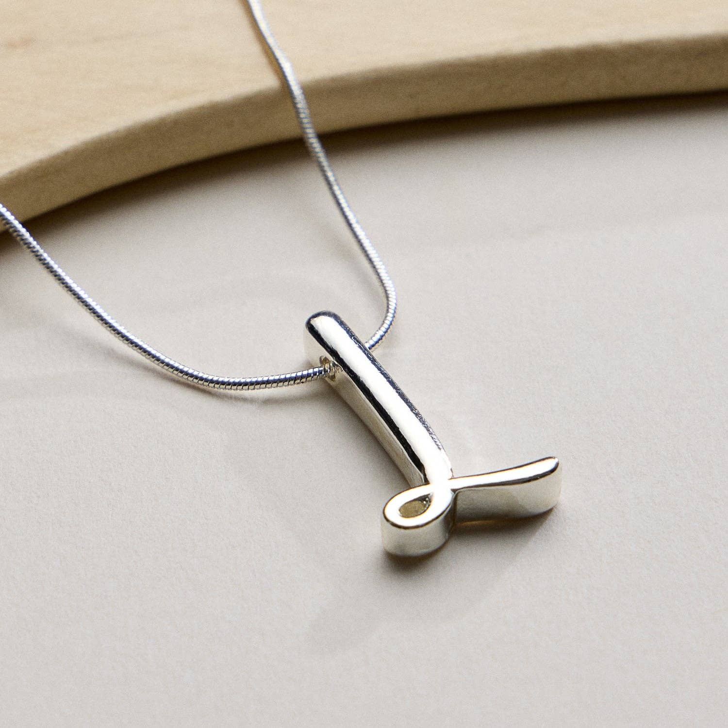 Frem - Wholesale Pendant/Charm Necklace - A Set of 16 Letters Gold Dipped Necklace – Gold & Silver Alphabet Charm Jewelry76