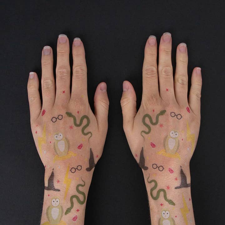 My Little Day - Wholesale Temporary Tattoo - Kids - Wizard tattoos