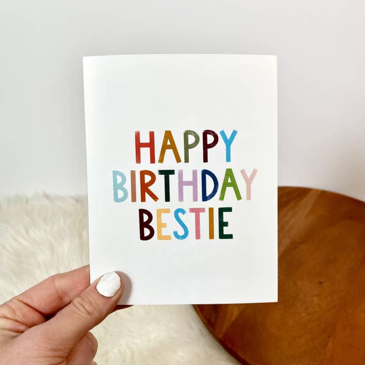 Big Moods - Wholesale Birthday Card - Bestie Birthday Card