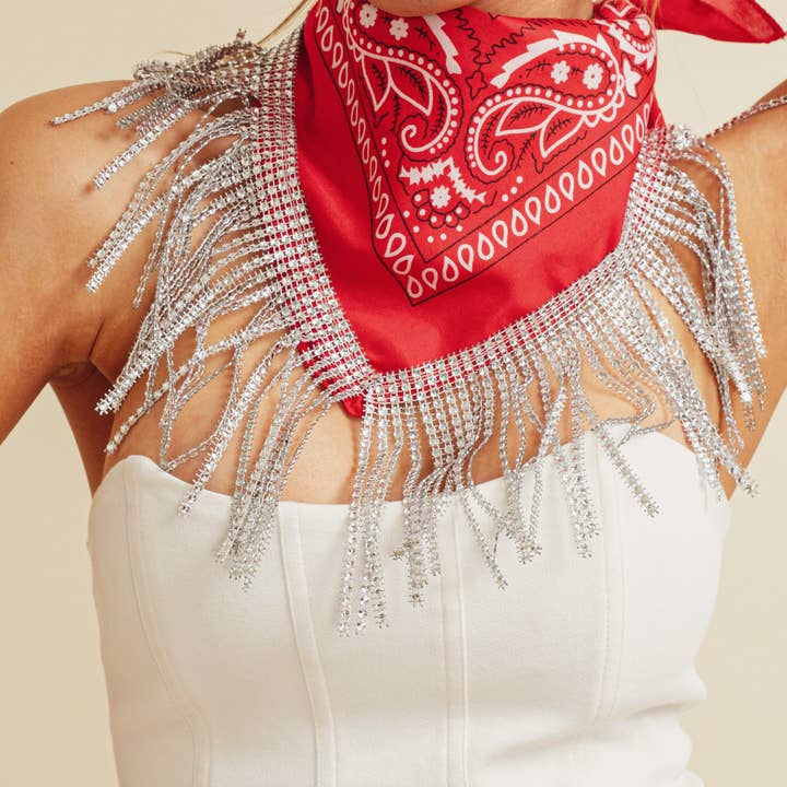 Cloud Ten - Wholesale Scarf - Women's - CT9827 - Accent Detail Women's Bandana Scarf1