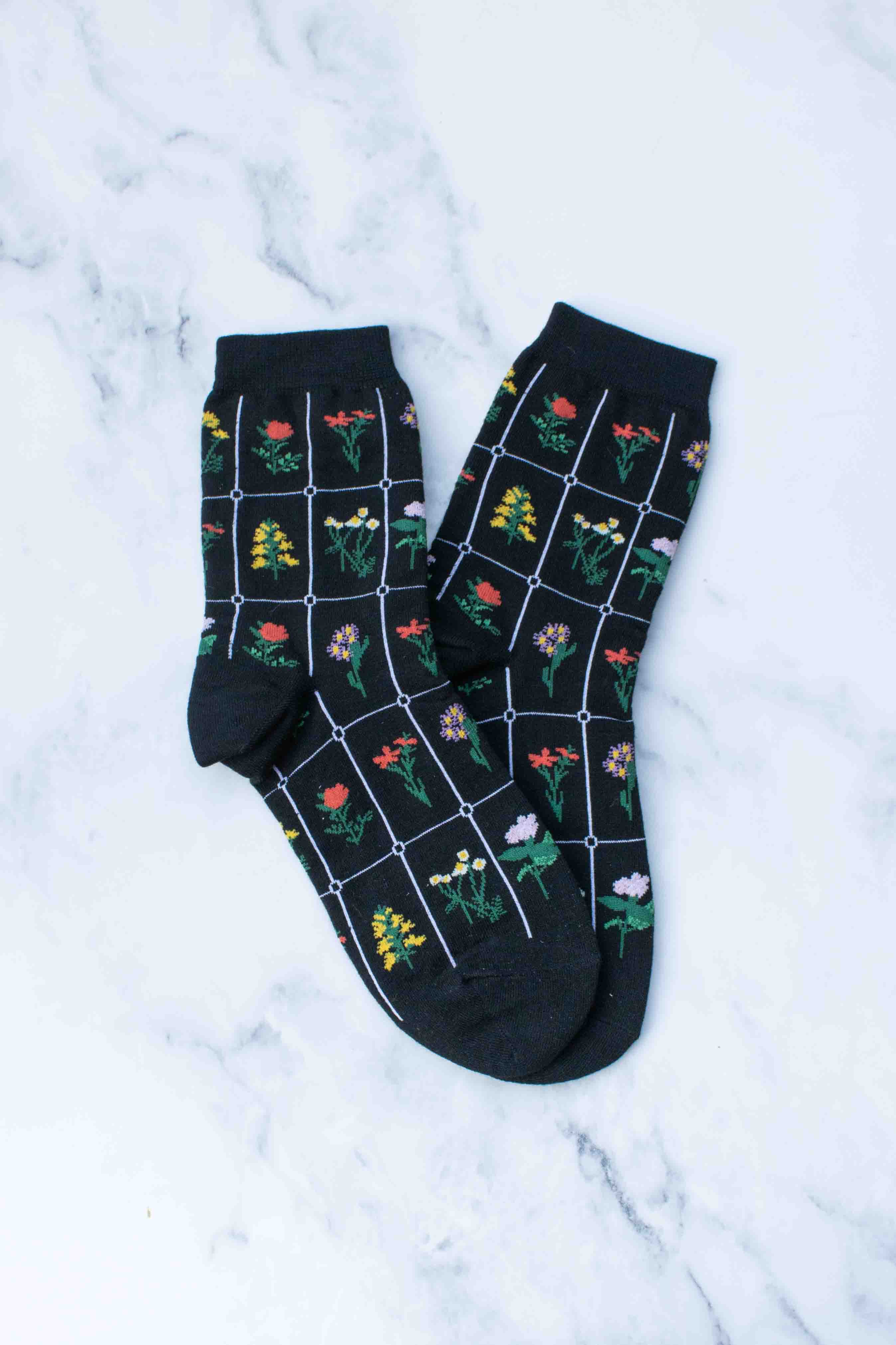 Tiepology - Vendita all'ingrosso Calzini - Donna - Calzini casual da giardino botanico3