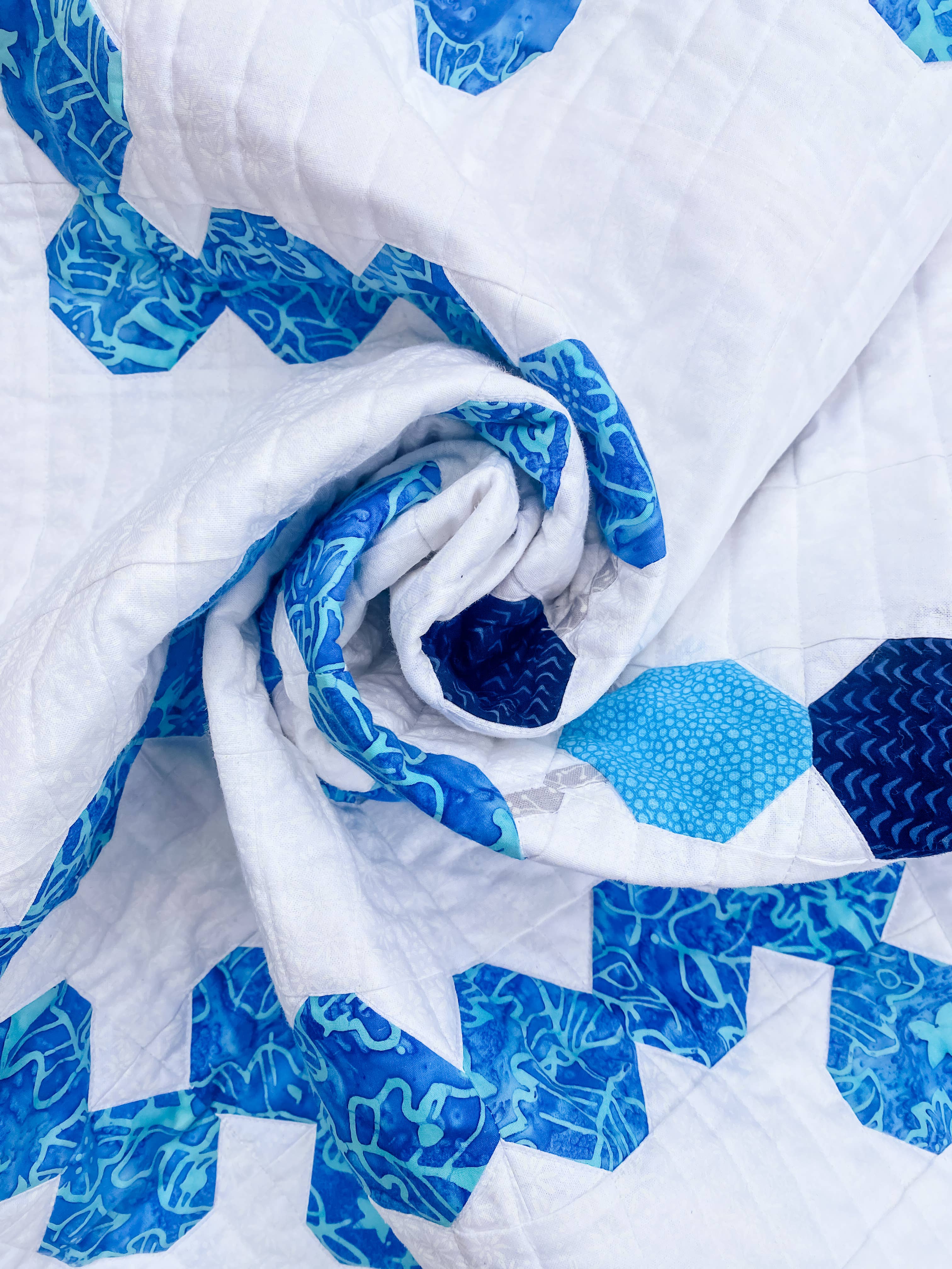 Faith and Fabric - Wholesale Quilt - Quilt Pattern: Rosary Quilt5