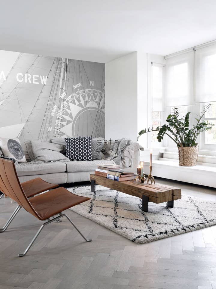 Väggmålning Segelbåt för wholesale av The Design Department b.v.