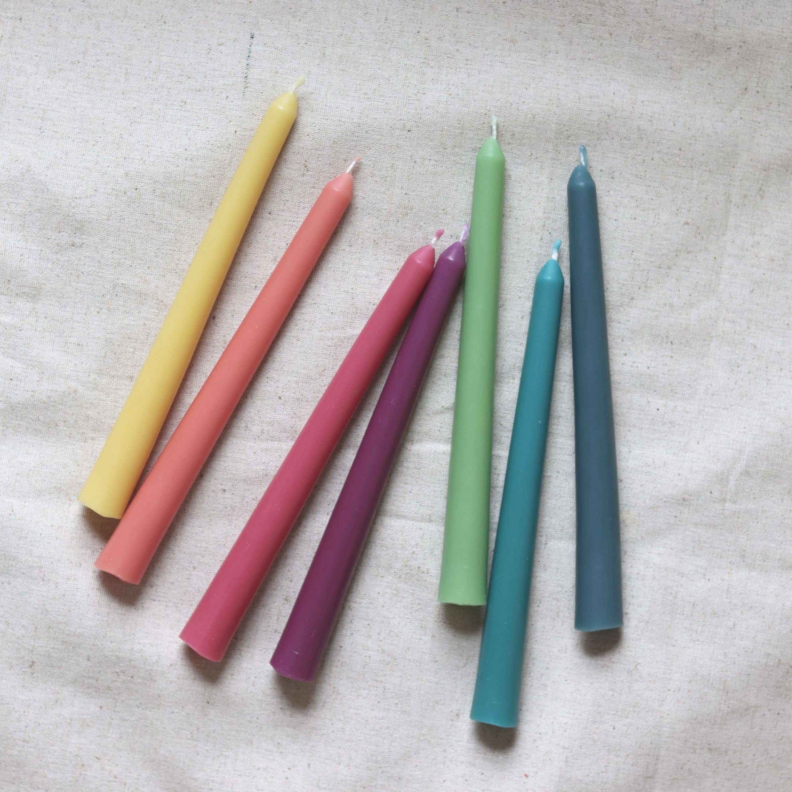 Five Bees Yard - Wholesale Tapered Candle/Candlestick - Spring & Summer Taper Beeswax Candles | Dinner Candles4