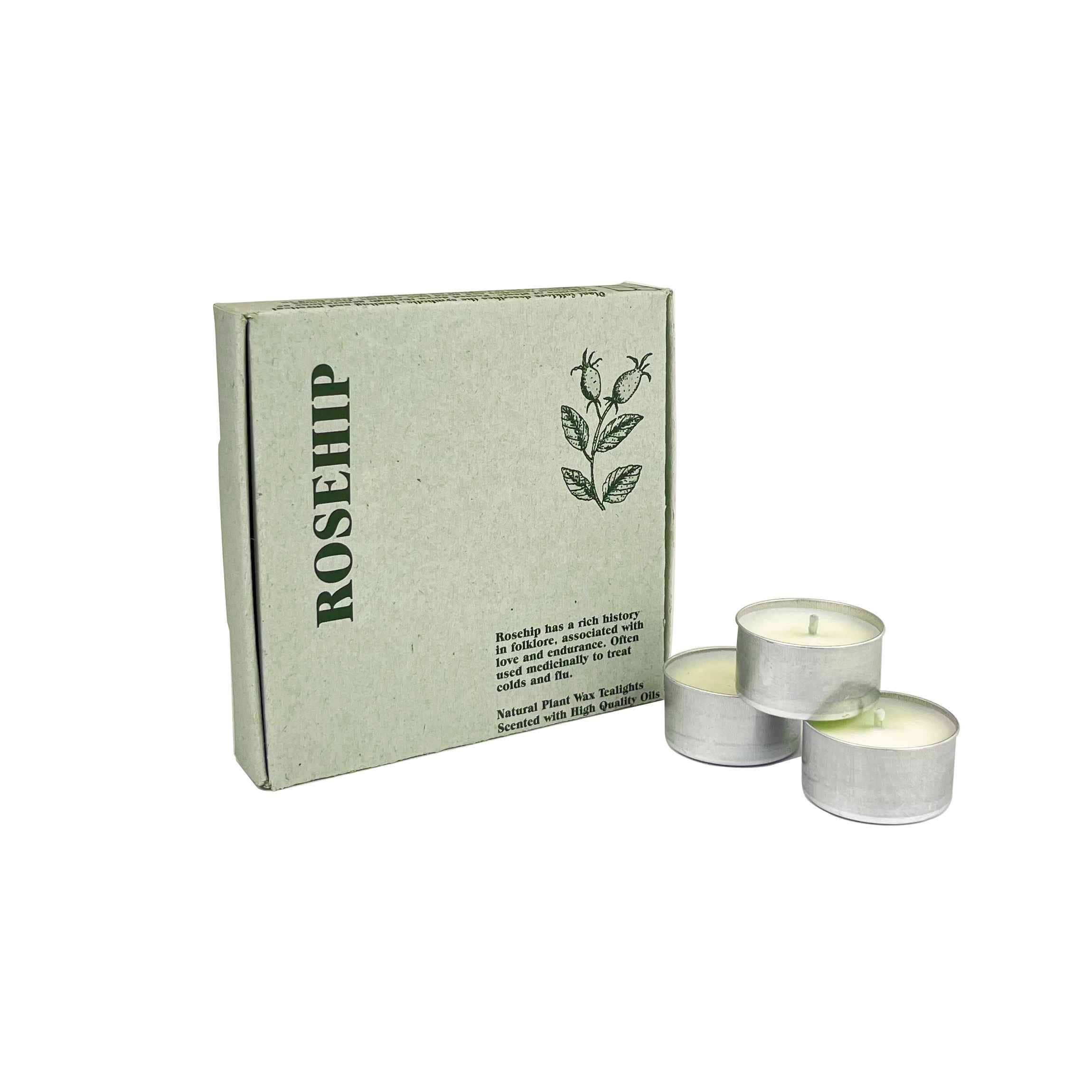 Heaven Scent Incense Ltd - Wholesale Tea light candles - NEW! Green Botanical Range Box of 9 Scented Tealights10