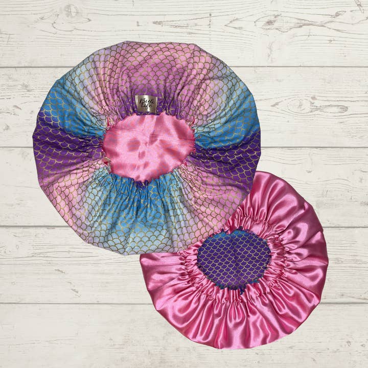 Cuffia foderata in raso sirena per la vendita all'ingrosso da parte di Buli Life