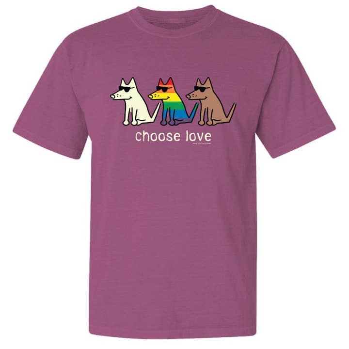 Choose Love - Classic Tee for wholesale by Teddy the Dog