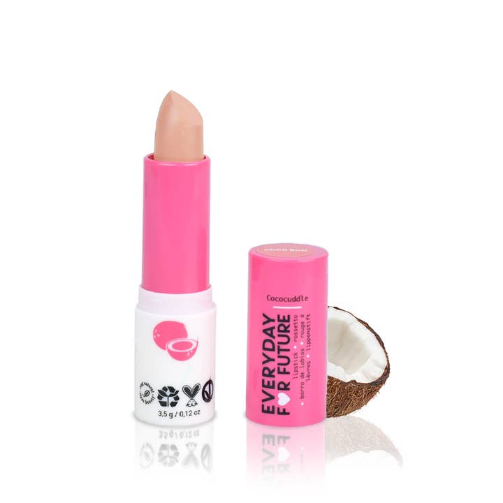 Natural Moisturizing Lipstick with Coconut Oil for wholesale by Everyday For Future USA