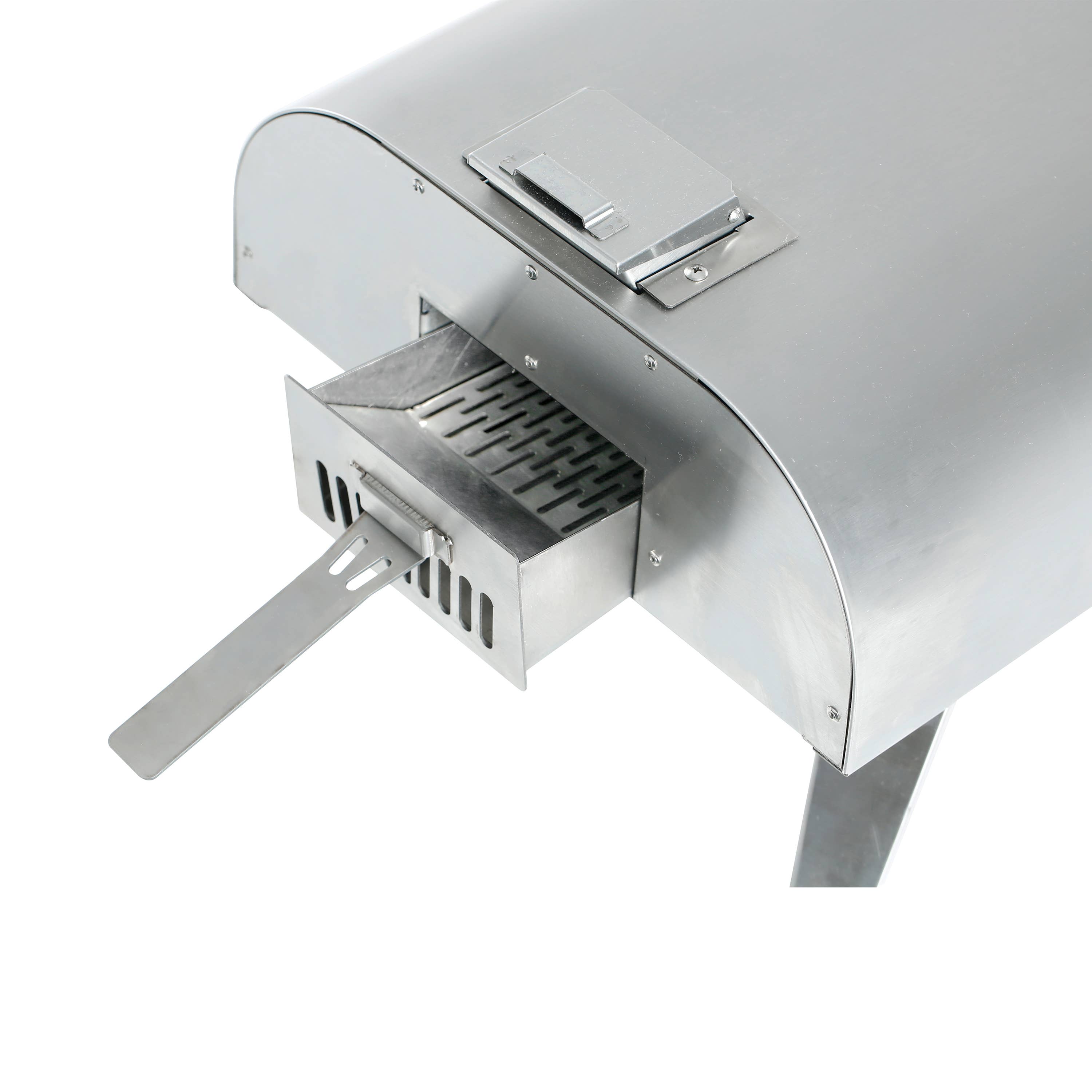 SHINERICH - Wholesale Outdoor Grill Tools - 12" Pellet Pizza Oven Stainless Steel6