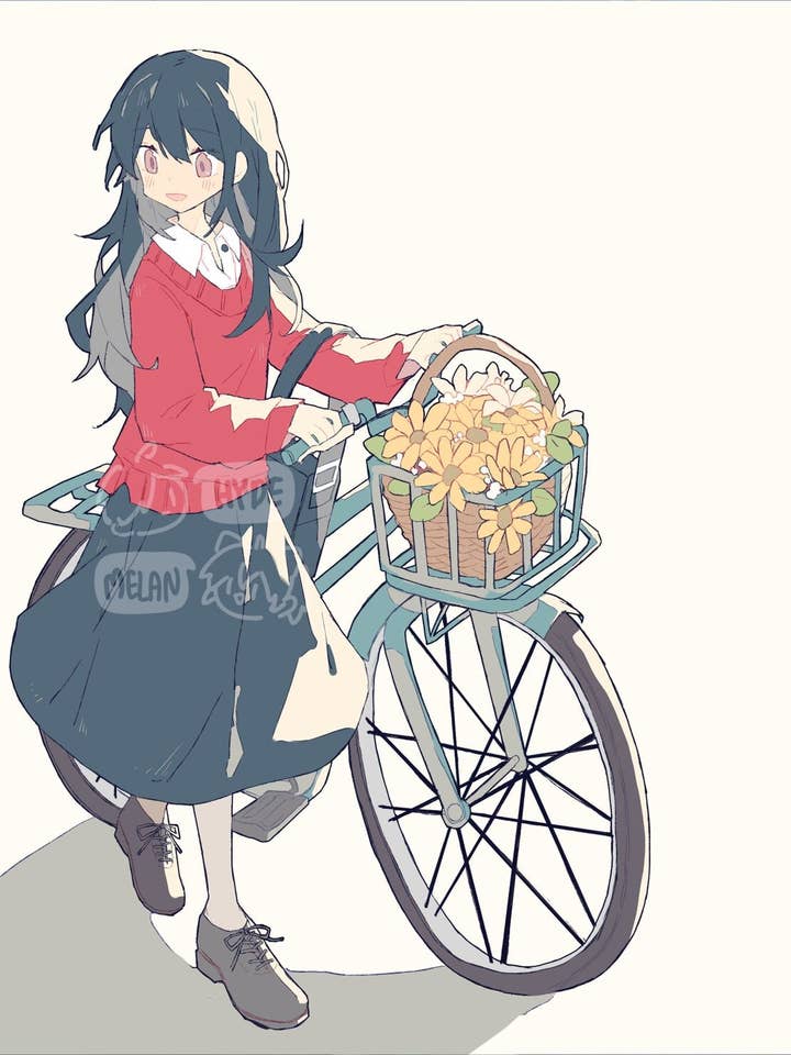 Bicycle (Original) 8.5"x11" Poster Print for wholesale by HideawayMelon