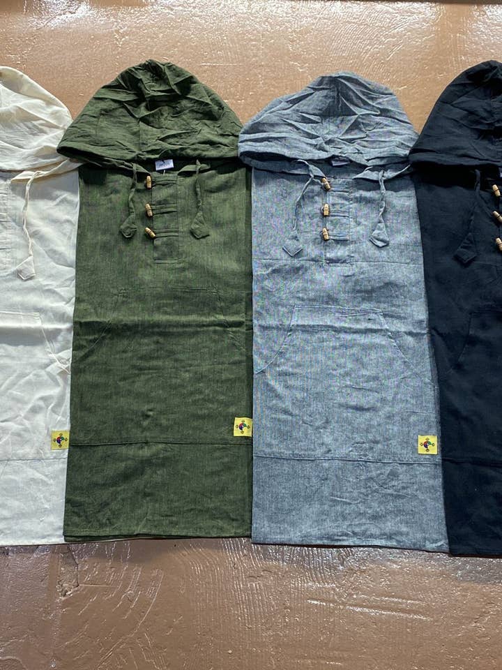 Baja Hoodie With Pocket – Prepack of 5 – Solid for wholesale by Katmandu Trading Co.