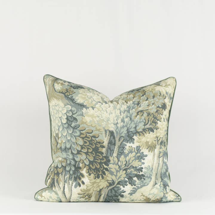 Yudi Sage Green Pillow for wholesale by Xasmin Interiors LLC